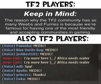 TF2 community being wholesome 100