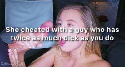 When he was done with her she told him she’ll be his slut again any time he wants