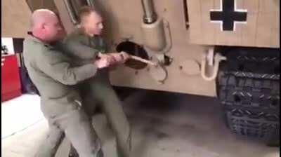 Знаете, как заводили немецкие танки 