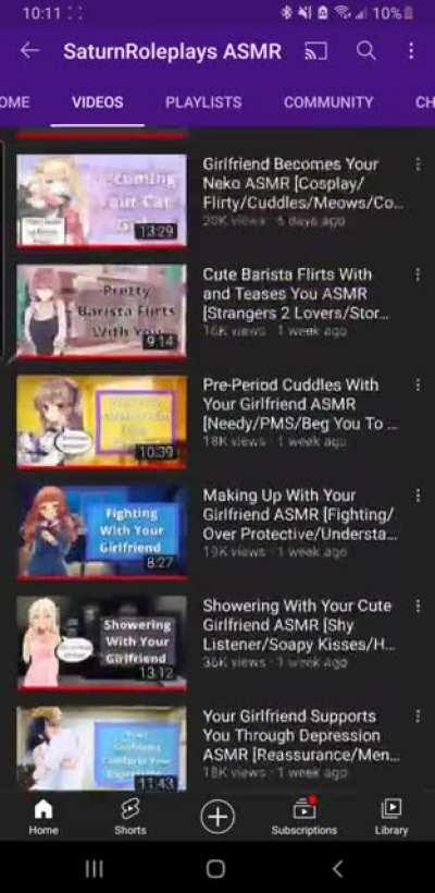 Bro how tf do people watch this and wonder why they're lonely