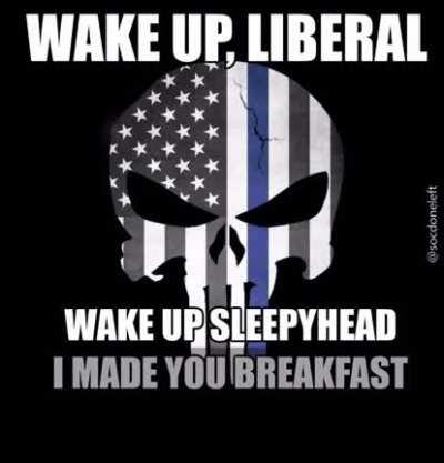 Wake up Liberal. We got a country to divide.