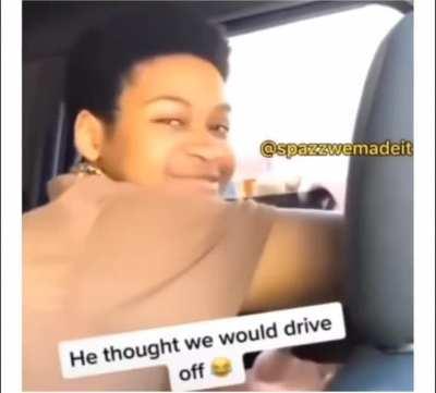 Damn, you can tell he's suffering back there