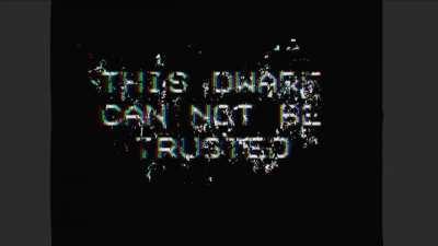 Have you seen this dwarf? He's so happy!