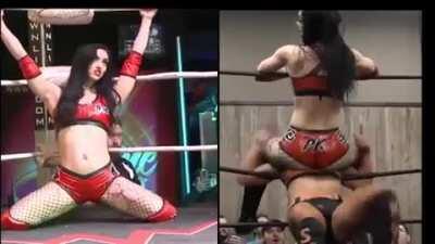 Priscilla getting a little freaky