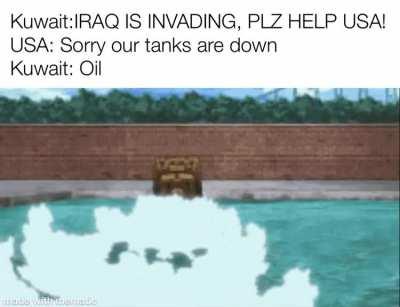 Why use Navy when your tanks can swim across the waters
