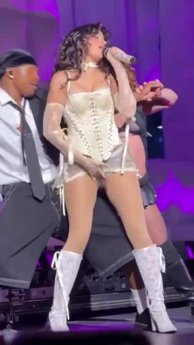 More from Camila today in Melbourne, hot!