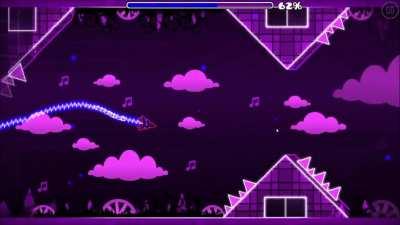 Who else does this when you get to a wave part in an easy level?