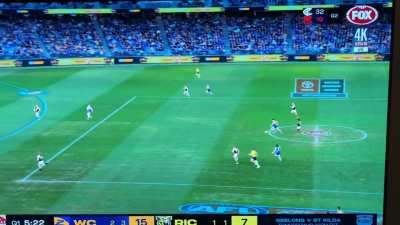 What a chase by Rioli