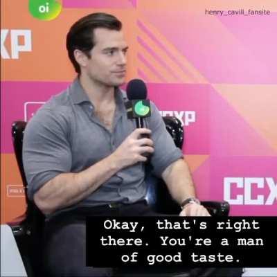 Henry Cavill is #teamYennefer