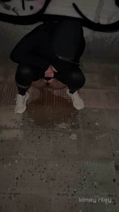 Bad weather conditions? No problem for me...I still piss everywhere!