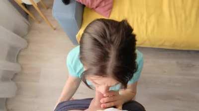 I just love sucking daddy's dick