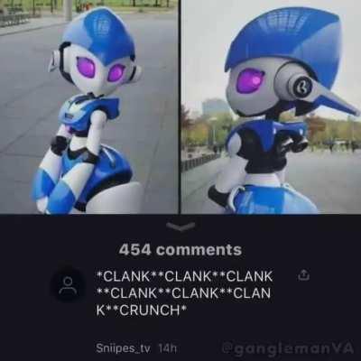 Fellas....she has handle bar