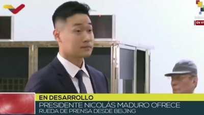 Maduro, cutting off reporter: 