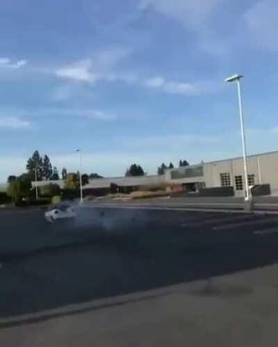 Me testing out my GTA skills in real life