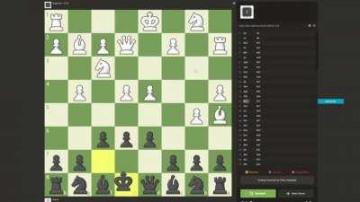 Bongcloud Fortress proving impenetrable against Chess.com computer