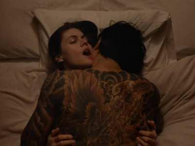 Alexandra daddario likes choking her while having sex🥵🥵