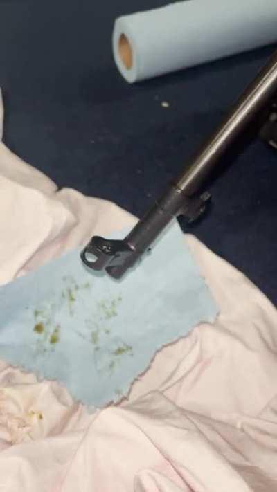 SKS Cosmoline Removal From Barrel