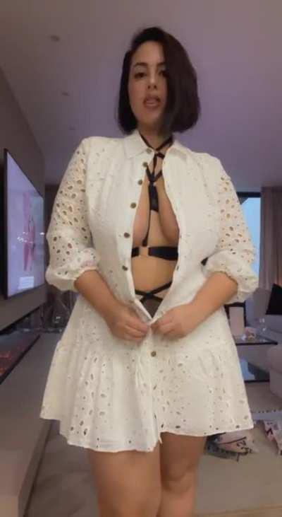 What would you do if I wore this under my clothes on our first date?