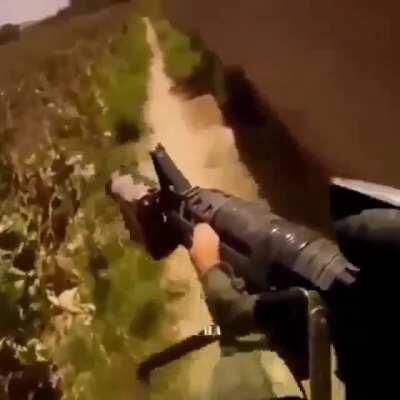 Marine insults taliban shooting at him