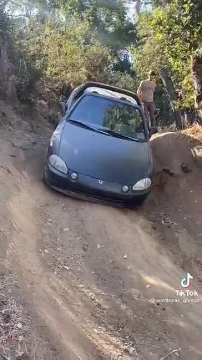 Taking the Heep off-roading