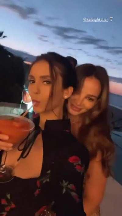 Nina ig story with Keleigh