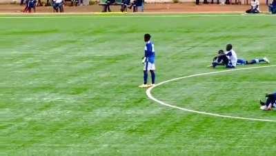 Senegal football match [Great penalty]