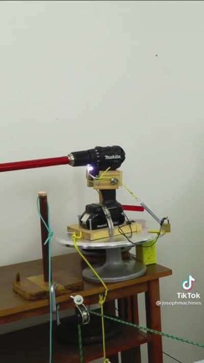 A totally normal morning routine.