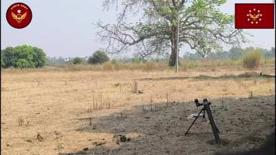 Anti-Junta Bamar Army attack Burmese junta positions in the Magway Region with mortars and guns before and after the Myanmar earthquake [3/23, 3/27, and 3/31]
