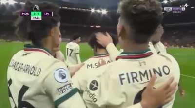 Salah's hat-trick goal with Peter Drury's commentary. Absolutely iconic.