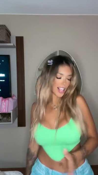 shirley arica bailando el fercho