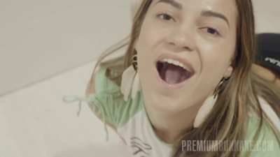 PB Marta Villalobos #1 Welcome Cumshot
