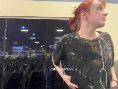 Showing off in public