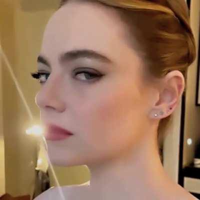 Wink and eyebrows up combo