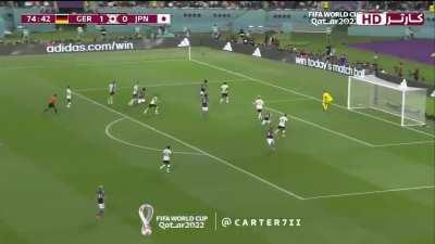 GOAL! Germany 1-1 Japan (Doan)