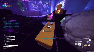 when a cashout station falls from a high place it always lands on the mines side