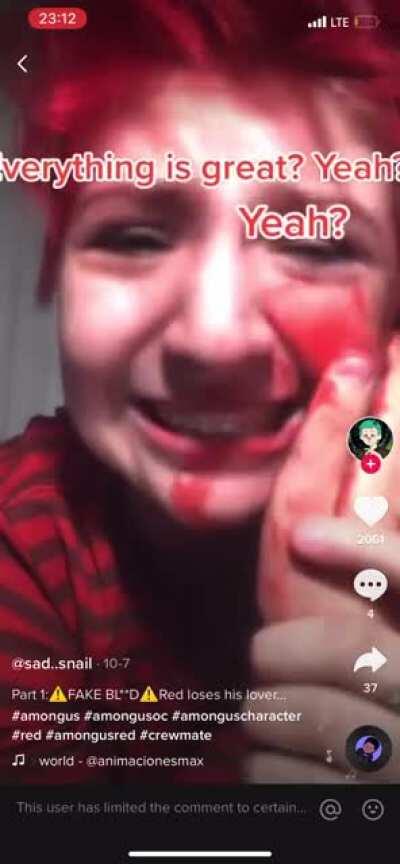 Comforting your dying hand (⚠ FAKE BL**D ⚠)