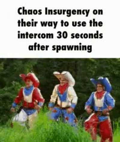 Me on my way to say useless crap on the intercom