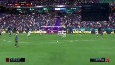 Put a guy on the goal line I dare you