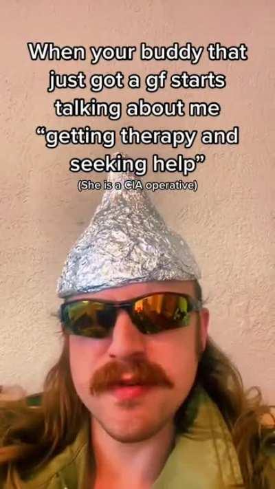 Bros gone and lost it 😔 