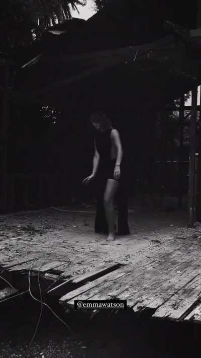 Emma dancing IG April 2024