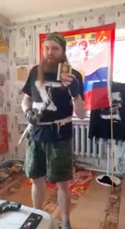 They need this guy on the frontlines lol