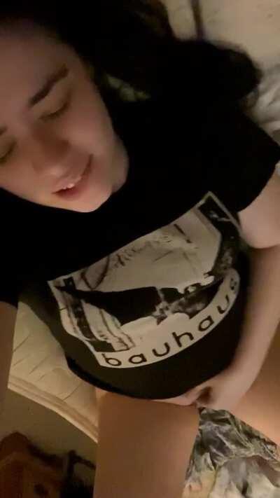 I get horny knowing strangers will see this and possibly jerk off