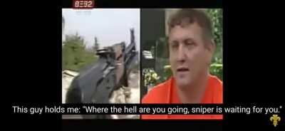 Serbian volunteer talks on his experience of battle of Vukovar in Croatia in 1991