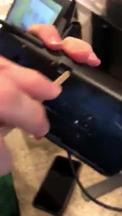 We got new payment devices and I wanted to show you all this cool trick help desk told me about for if you get a power issue. Enjoy!