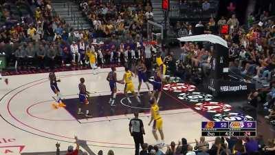 [Highlight] Lebron lobs it to Wenyen Gabriel who hammers it in