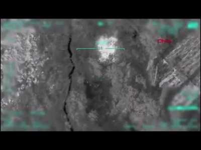 Two terrorists, who tried to start a forest fire, were neutralized by armed drones.