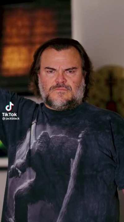 Jack Black has embraced the dark side
