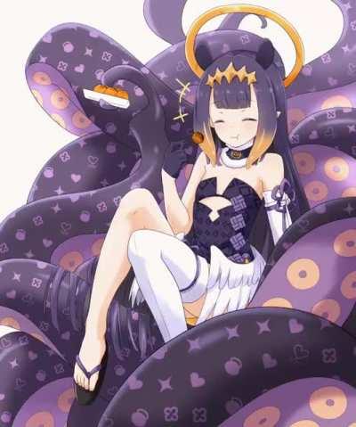 Ina munching on a Snack