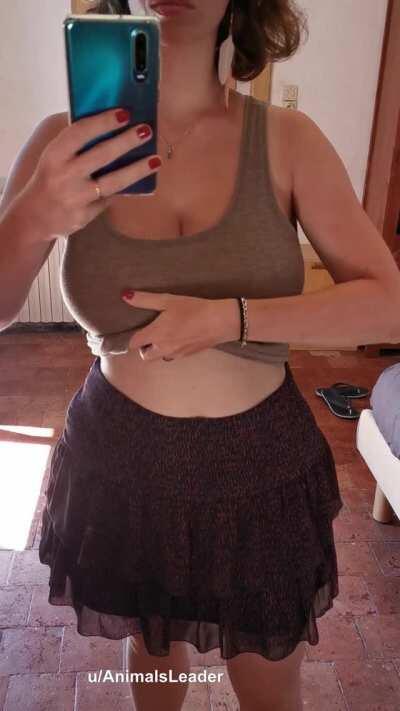Here are my huge boobs, hope you like em :)