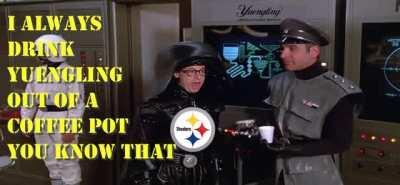 [OC] It's Friday, so the Steelers should probably begin preparing for the game